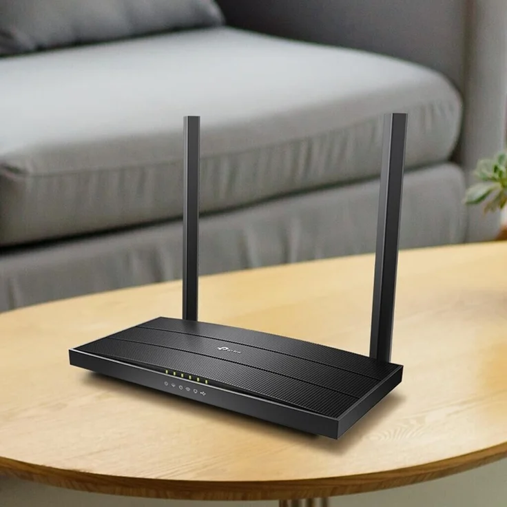 TP-Link Archer VR400 Modem Router bis zu 100 Mbps, Profil 30a, VDSL/FTTC/FTTS/ADSL, WLAN AC1200 Dual Band 2,4/5 GHz, Gigabit-Ports, TP-Link OneMesh Technologie, Schwarz – Bild 4