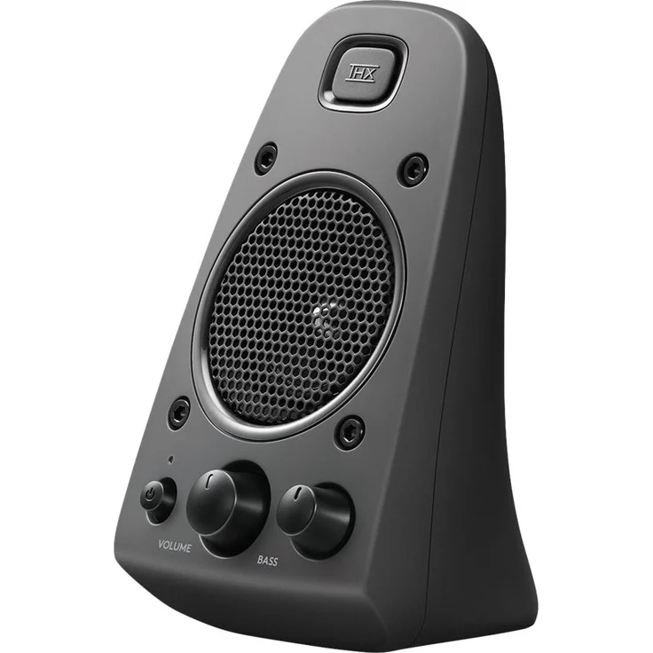 Logitech Z625 2.1 Lautsprecher-System mit Subwoofer, THX-zertifiziert, 400 Watt Spitzenleistung, 3,5 mm Eingang, Cinch- & Optischer Eingang, EU Stecker, PC-TV-Tablet-PS4-Xbox-Wii - schwarz – Bild 3