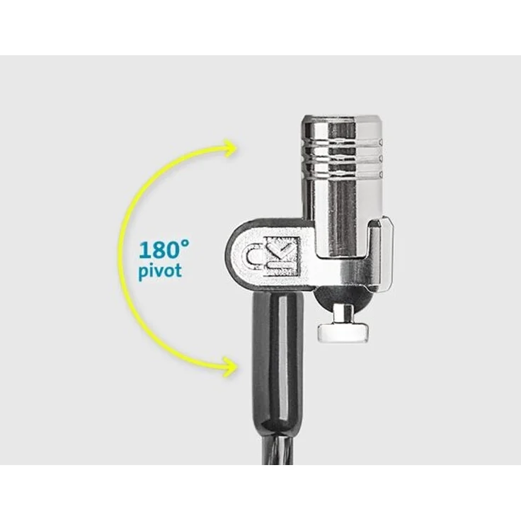 Kensington K65048WW MicroSaver 2.0 Twin-Laptopschloss mit T-Bar Schließmechanismus und and Carbonstahl-Kabel, 2,4 m Länge – Bild 9