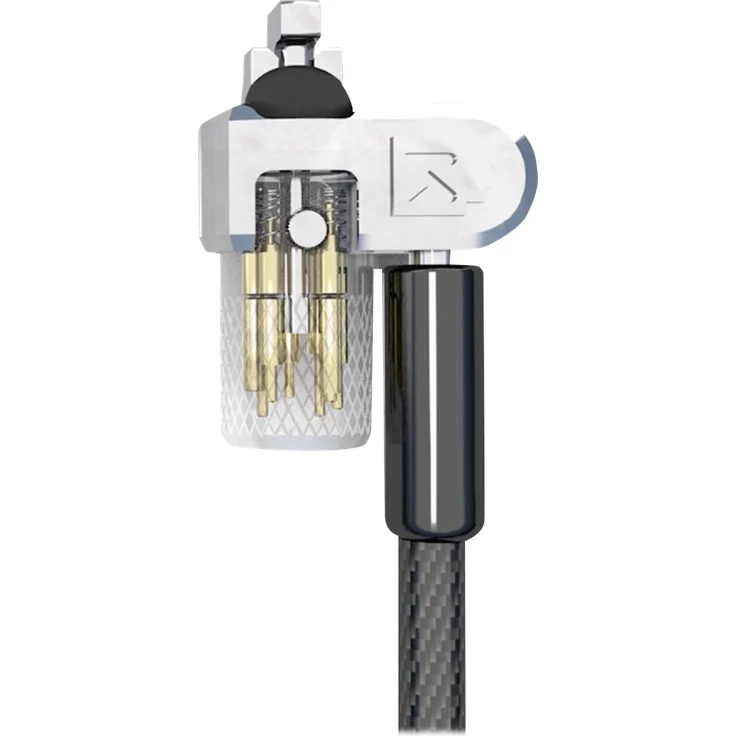 Kensington K65048WW MicroSaver 2.0 Twin-Laptopschloss mit T-Bar Schließmechanismus und and Carbonstahl-Kabel, 2,4 m Länge – Bild 5