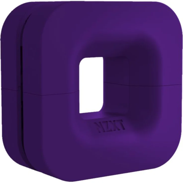 NZXT BA-PUCKR-PP Puck Kable Management und Kopfhörer für PC Hülle lila – Bild 3
