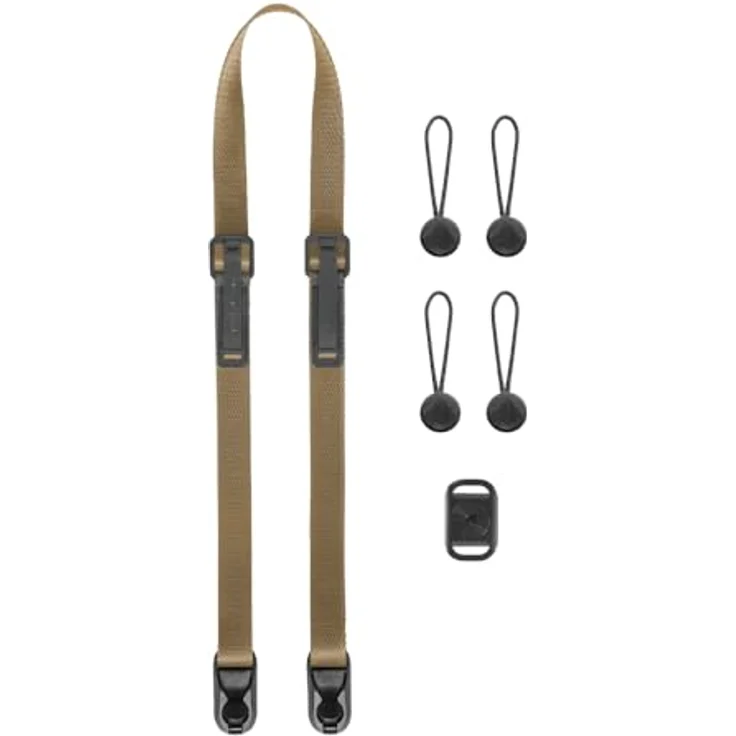 Peak Design Leash Coyote (Beige), 4in1-Kameragurt für kleine SLR- und Systemkameras – Bild 2