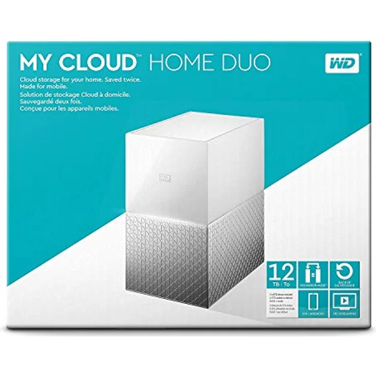 WD My Cloud Home Duo 16 TB Persönlicher Cloudspeicher - externe Festplatte 2-Bay - WLAN, USB 3.0. Backup, Videostreaming - WDBMUT0160JWT-EESN – Bild 6