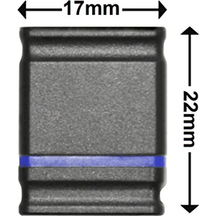 Platinum 16 GB Mini USB-Stick USB 2.0 schwarz – Bild 4