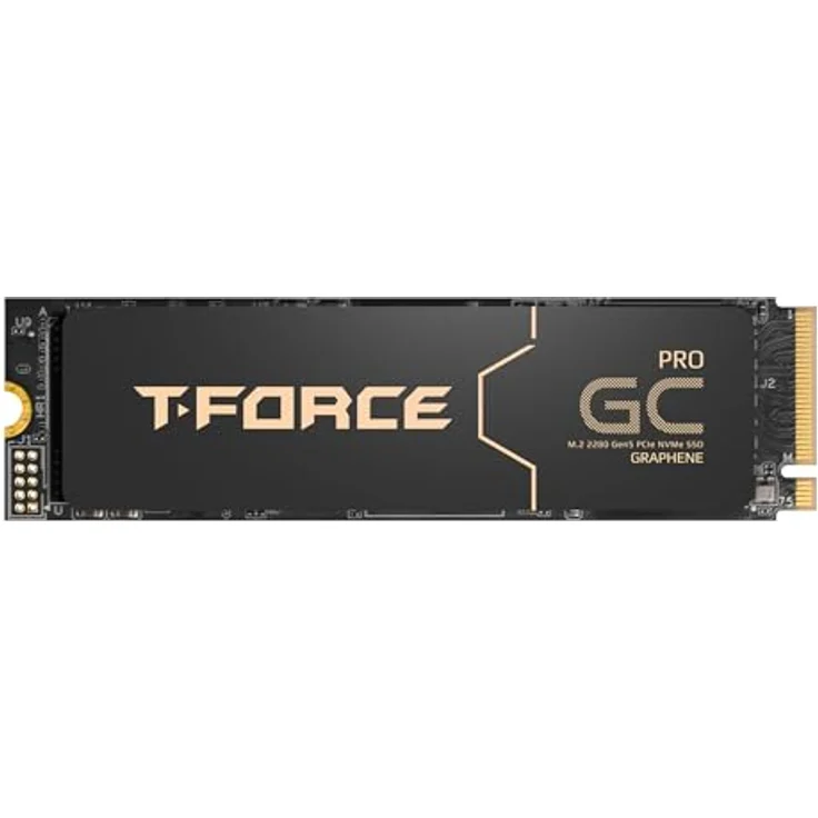TEAMGROUP T-Force GC PRO 2 TB SSD, PCIe 5.0 x4, M.2 2280 mit Graphen-Kühlkörper – Bild 1