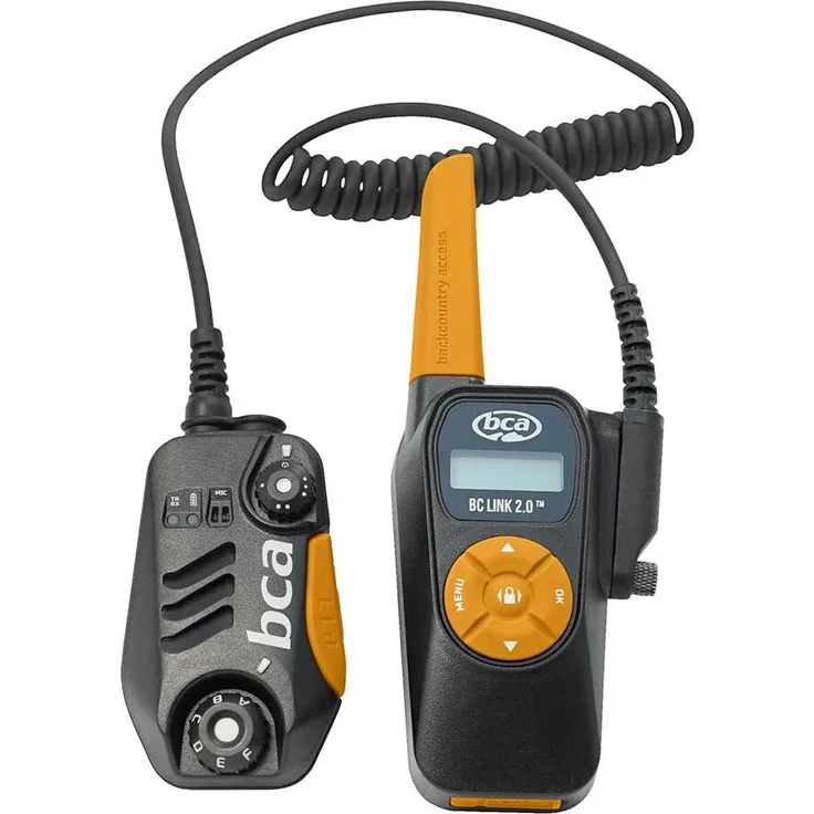 BCA BC Link 2.0 Funkgerät, leistungsstarkes Radio mit 2 Watt, IP56 wasserdicht, Schwarz European Version