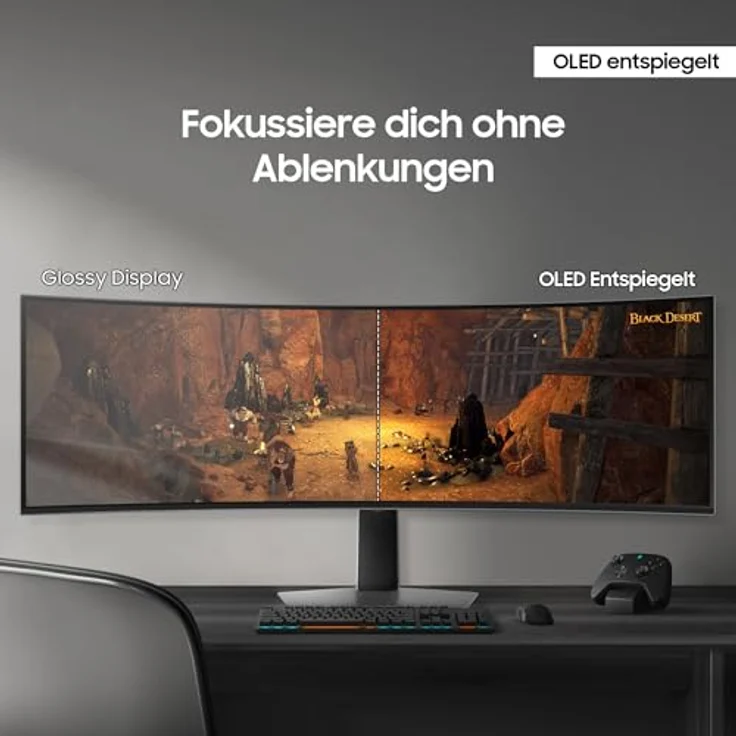 Samsung Gaming Odyssey G93SD, 49" OLED Monitor mit 5120 x 1440 Auflösung, 240Hz, 0,03ms Reaktionszeit – Bild 7