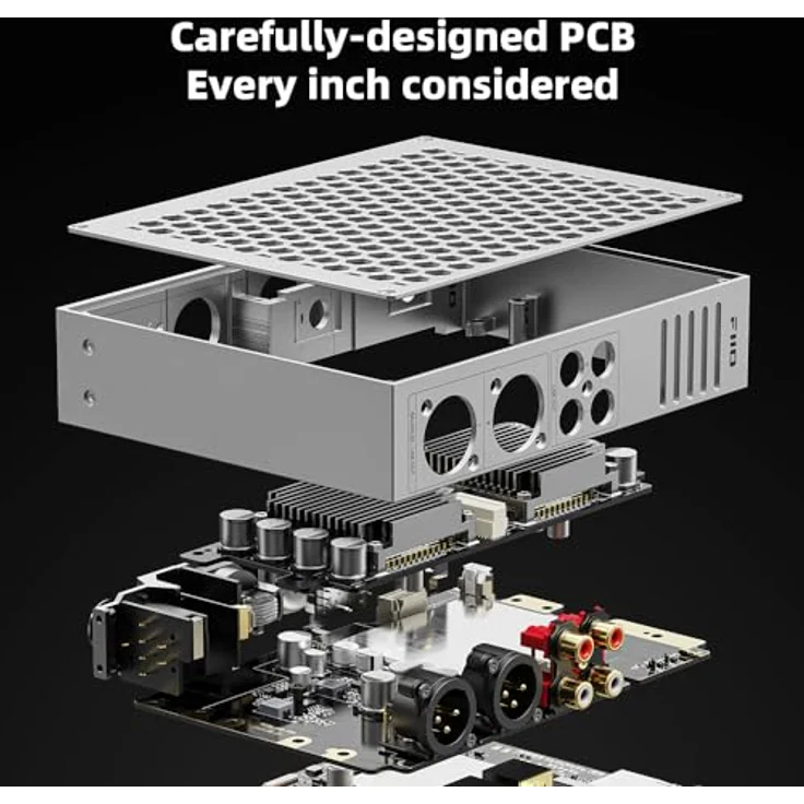 FiiO R9, All-in-One Audioplayer und Kopfhörerverstärker mit 8-Kanal DACs, Bluetooth, WLAN und 6-Zoll-Full-HD-Display, Weiss – Bild 8