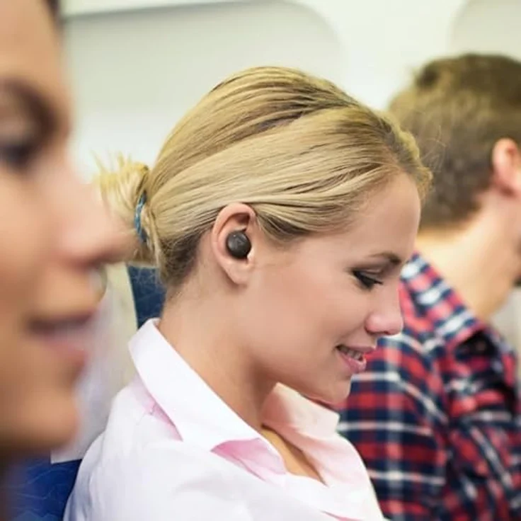 Lamax Dots3 ANC True Wireless Kopfhörer, Schwarz, 42 h Akkulaufzeit – Bild 2