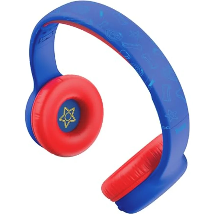 Trust Nouna Kabellose Kopfhörer Paw Patrol Blau, mit integriertem Lautstärkeregler und Mikrofon, faltbares Design, kinderfreundlich – Bild 14