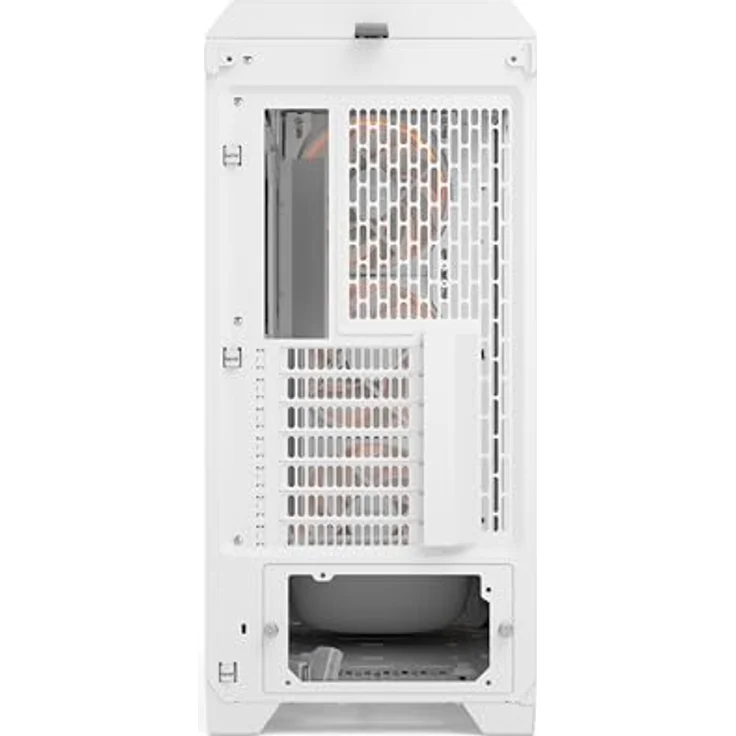 Fractal Design Meshify 3 RGB TG Clear, Midi-Tower PC-Gehäuse für E-ATX Mainboards, weiße Farbe, mit 3x 140-mm-Momentum-RGB-Lüftern und Tempered Glass Seitenteil – Bild 4