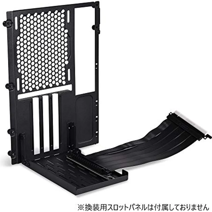 Lian Li PCIe x16 Riser Flachband-Kabel - PCIe 4.0, 200 mm, Schwarz – Bild 4