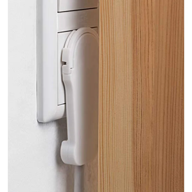 Meister Steckdosenleiste 3-fach - 3er Set - Extraflacher Stecker - 1,4 m Kabel - weiß - IP20 Innenbereich / Mehrfachsteckdose mit Flachstecker / Tischsteckdose / Steckerleiste / 7430180 – Bild 4