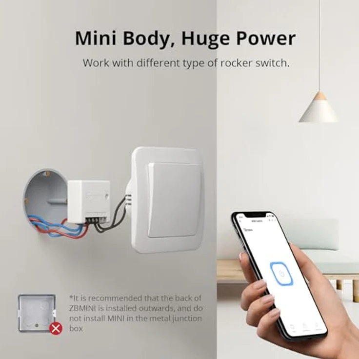 Sonoff - Smart Switch ZBMINI - Zigbee – Bild 3