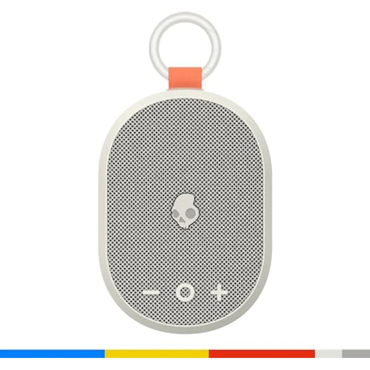 Skullcandy Kilo Compact Wireless Speaker, Bluetooth Lautsprecher mit 24 h Akkulaufzeit, IPX7 wasserdicht, Weiss – Bild 3