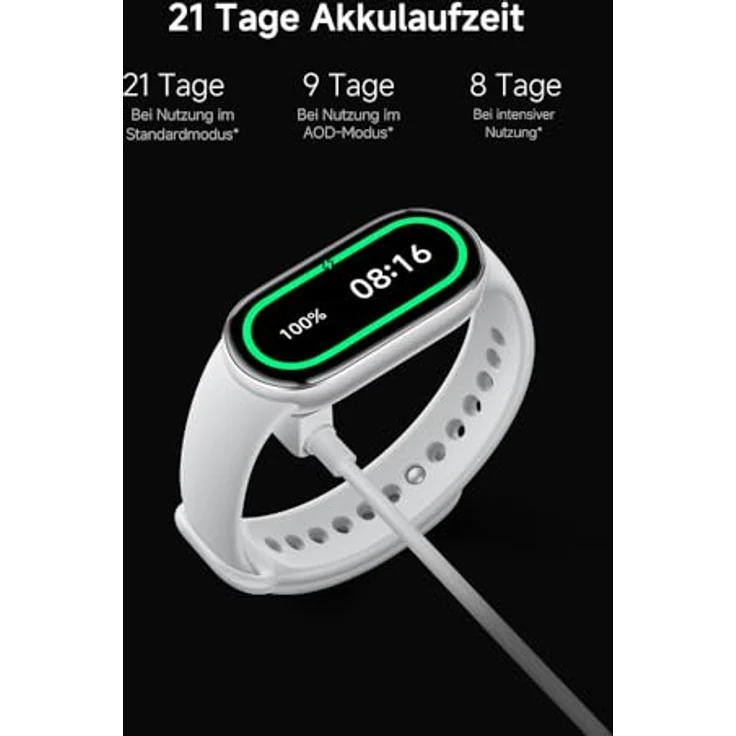 XIAOMI Smartband 10, Fitness Tracker mit AMOLED Touch-Display, 21 Tagen Akkulaufzeit, Mystic Rose – Bild 12