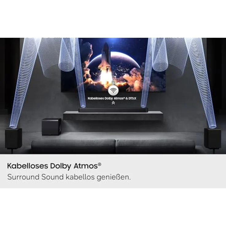 Samsung HW-Q935GH/ZG Soundbar, 9.1.4-Kanal mit Subwoofer & Rücklautsprechern, Versandkostenfrei – Bild 7