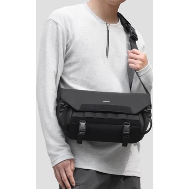 Ulanzi BC08 Sling Bag, Kameratasche mit 9L erweiterbarem Volumen, wasserdicht, schwarz – Bild 5