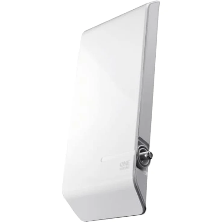 One For All DVB-T-DVB-T2 Outdoor-Außenantenne - Full HD-HDTV Fernseher TV Antenne mit Verstärker - 0-25 km Reichweite ? 6 meter Koaxialkabel - UHF - weiß - SV9450 – Bild 2