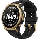 Amazfit T-Rex 3 Pro Outdoor Smartwatch, 44 mm Saphir-AMOLED, Titanlünette, Dual-Band GPS, 180+ Sportmodi, bis zu 17 Tage Akku, 10 ATM, Schwarzgold