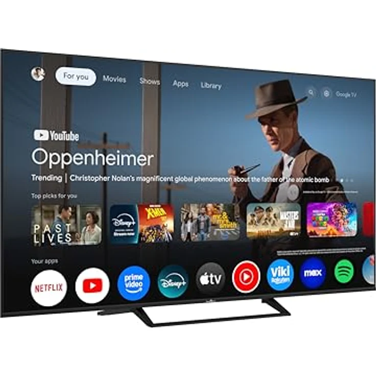 Smart Tech 65QG06K, 65 Zoll QLED Fernseher mit 4K UHD, HDR, Google TV und Bluetooth – Bild 3