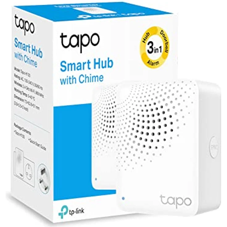 TP Link Tapo H100 Smart IoT Hub mit Glockenspiel Smart Alarm TPLink – Bild 1
