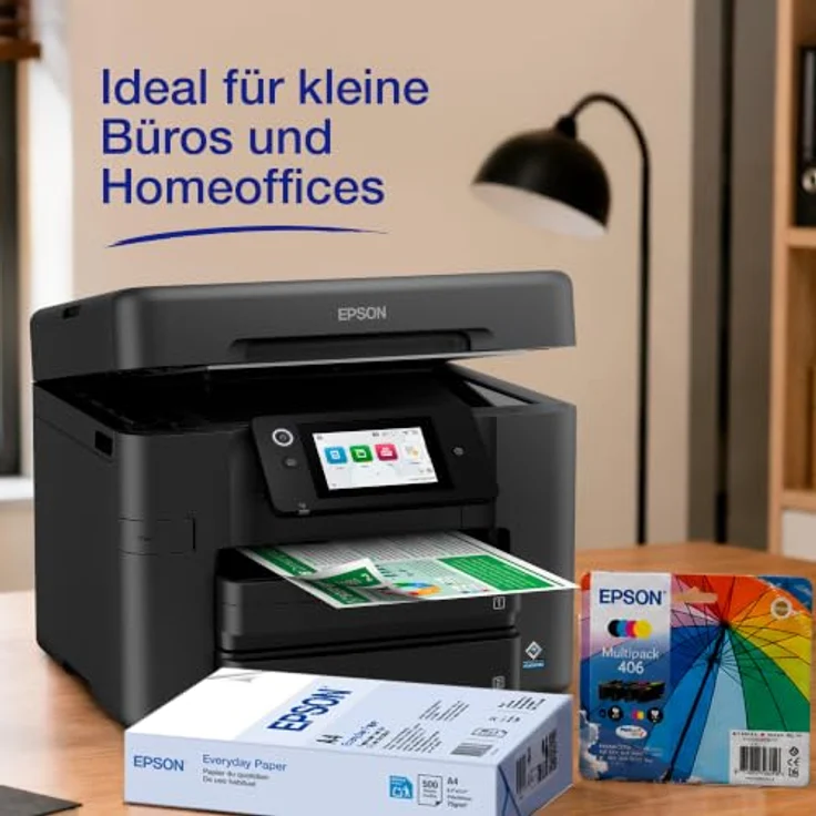 Epson WorkForce Pro WF-4930, Multifunktionsdrucker mit A4 Farbdruck, 4800 x 1200 DPI, Duplex, WLAN, Schwarz – Bild 7