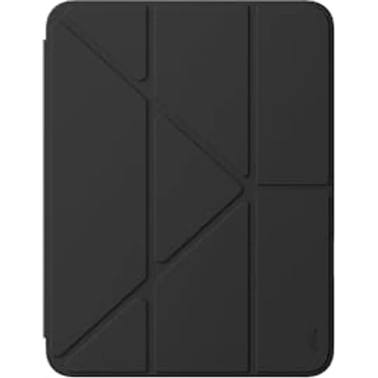 UNIQ Transforma iPad 10. Generation (2022) – Ebenholz (Schwarz) Tablet-Tasche mit freihändigem Design, 360°-Schutz und Apple Pencil Halterung – Bild 2