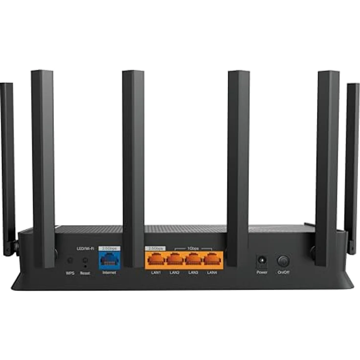 TP-Link Archer BE400 Wi-Fi 7 Router Dual-Band BE6500, 2×2,5G-Ports, VPN-Client und Server, MU-MIMO, USB 3.0, WPA3, EasyMesh, HomeShield – Bild 3