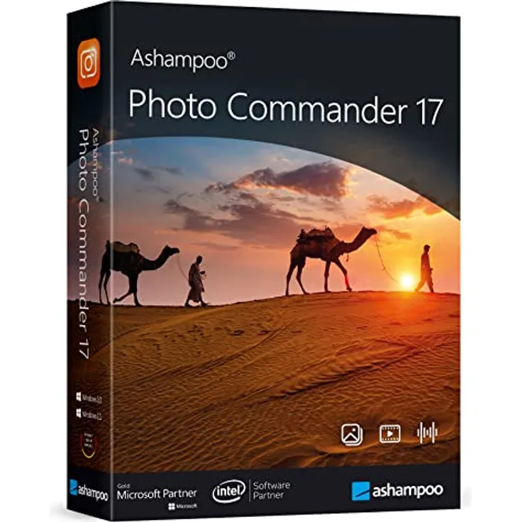 Photo Commander 17 - Bildbearbeitung in Deutsch, Fotos bearbeiten für Windows 11, 10, 8.1, 7