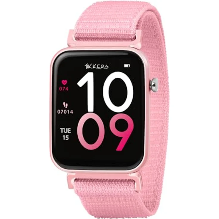 Tikkers Smart Watch Series 13, Kinder-Smartwatch mit Herzfrequenzmesser, GPS, Farb-Touchscreen und bis zu 7 Tagen Akkulaufzeit – Bild 1