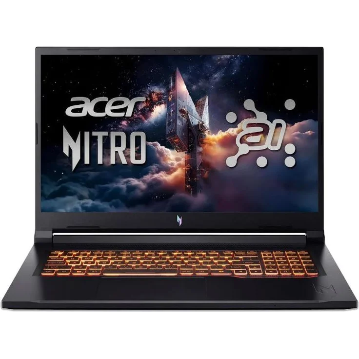Acer Nitro V 16S AI ANV16S-41-R6WL, 16" WQXGA IPS Gaming Notebook mit Ryzen 7 260, 16GB RAM, 1TB SSD und RTX 5070, Schwarz – Bild 1