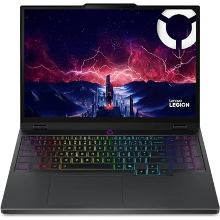 Lenovo Legion 5 15AKP10 Gaming AI Laptop | 15.1" WQXGA 165 Hz OLED Display, NVIDIA GeForce RTX 5060, AMD Ryzen AI 7 350, 16GB RAM, 1TB SSD, Win11, QWERTZ, Eclipse Black, 3 Monate GamePass – Bild 1