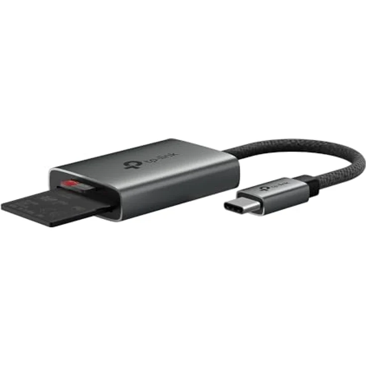 TP-Link UA440C, USB 3.0 Typ-C an SD & MicroSD 3.0 Kartenleser, Silber – Bild 3