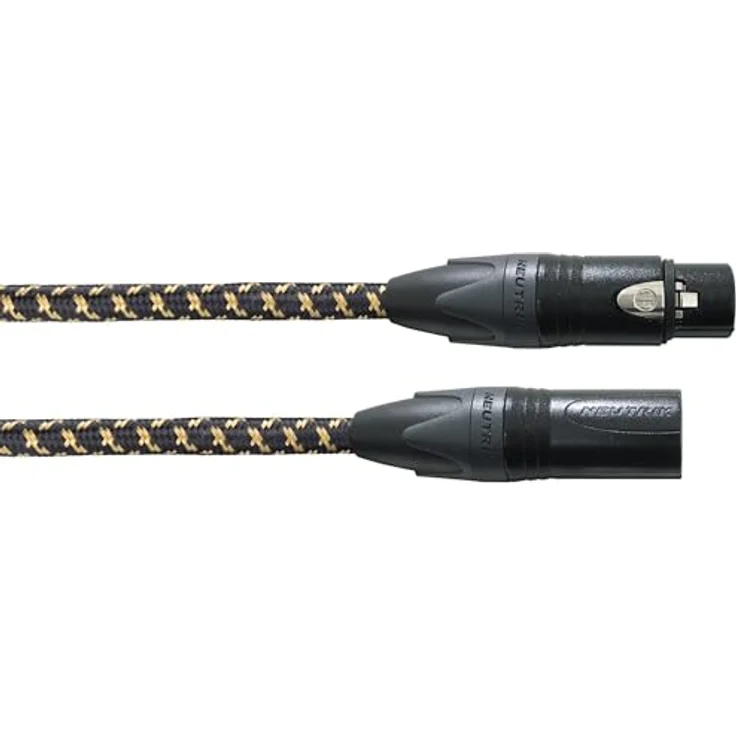 Cordial Cordial PEAK CXM 10 FM, Edition 25<br>10,0 m, NEUTRIK XLR female gold - XLR male gold – Bild 2
