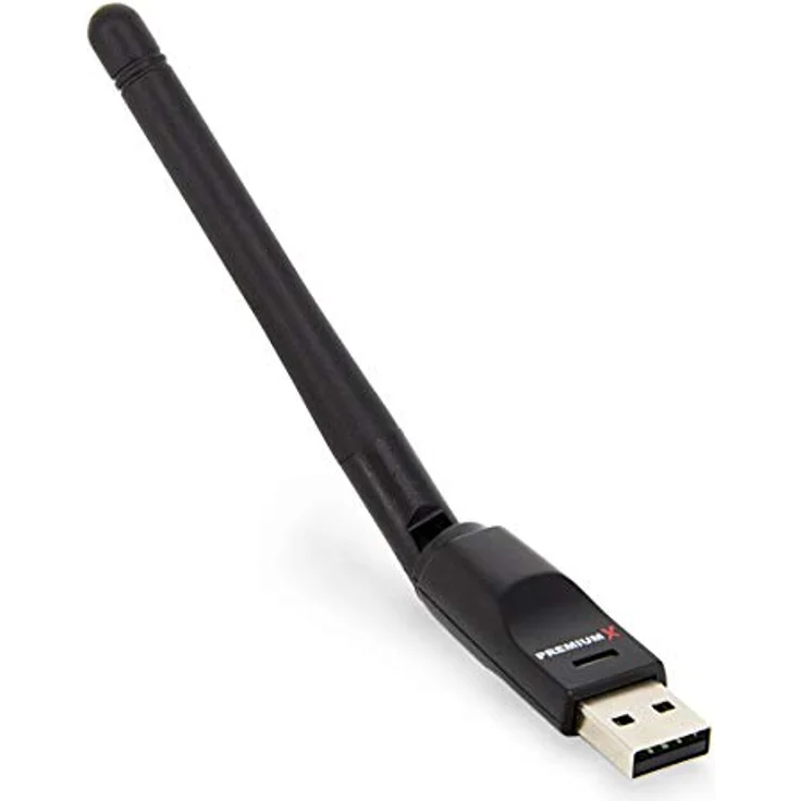 VU+ Zero Black, Digital Sat TV Receiver mit 1x DVB-S2 Tuner, FullHD, 2x USB, externem 12V Netzteil, WLAN-Stick, 150 Mbits – Bild 5