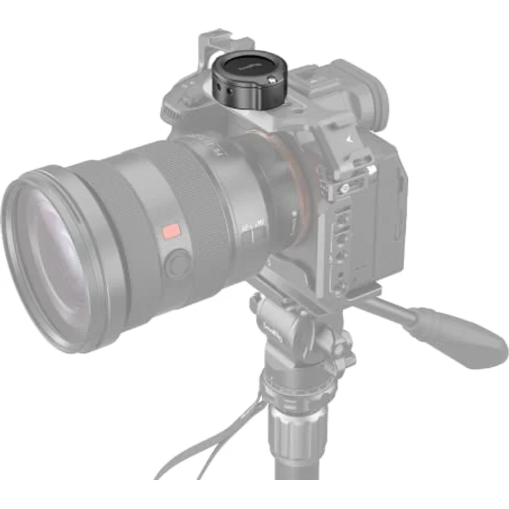 SMALLRIG Cage für AirTag, Kameraadapterhalterung mit doppelter 1/4"-20-Schraubhalterung - MD4149, kompatibel mit Kamerakäfig-Kameraplatte, schlanke Bauweise in schwarz – Bild 1