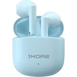 1MORE Q10 Mini Kopfhörer Kabellos, In Ear Ohrhörer Bluetooth 5.3, Wireless Headphones mit 13mm Treiber, 26 Std. Spielzeit, IPX4 Wasserdicht, 2 Mikros mit KI, Touch Control, Tiefer Bass (Blau)