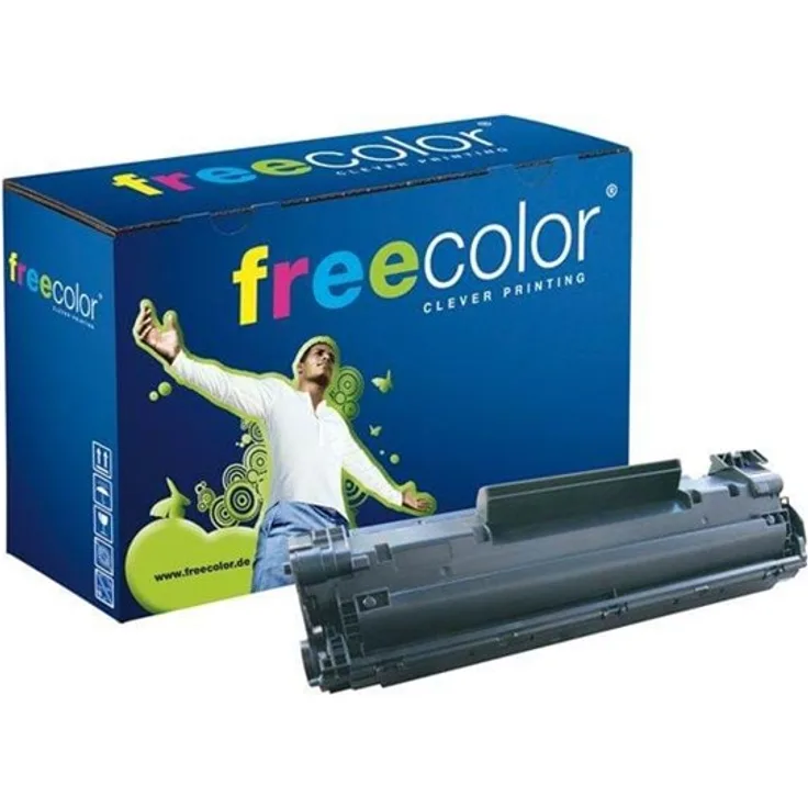 Clover FREECOLOR - Black, Tonerpatrone für HP LaserJet Pro M1536dnf, P1566, P1606DN, P1607dn, P1608dn, P1609dn
