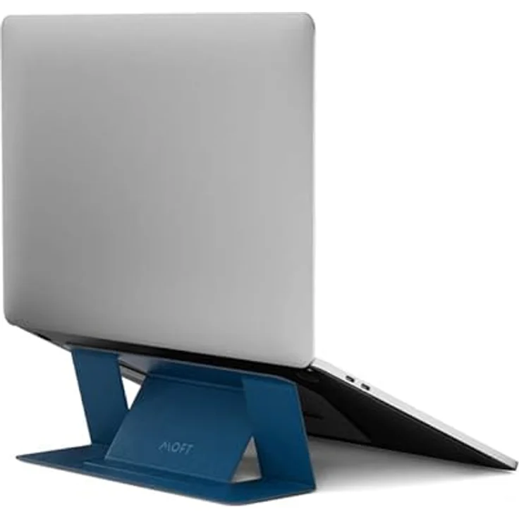 MOFT Unsichtbarer Schlanker Laptop Ständer, Selbstklebend und Faltbar Stand, Höhenverstellbar Notebook Halterung für Schreibtisch, Halter Kompatibel mit MacBook Pro Air PC bis zu 15,6 Zoll – Bild 1