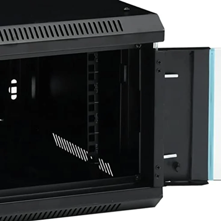 vidaXL 9U Netzwerkschrank Wandmontage 19'' IP20 600x450x510 mm – Bild 6