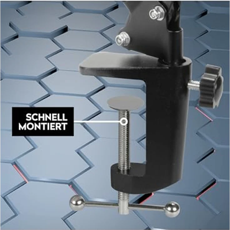 Speedlink Volity Streaming Accessory Set - Mikrofonhalterung für Streamer-Gaming-Computer-Notebook-Laptop, Shock-Mount, schwarz – Bild 7