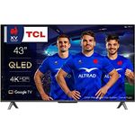 TCL QLED TV 4K 108cm TV 4K QLED 43QLED770 Google TV