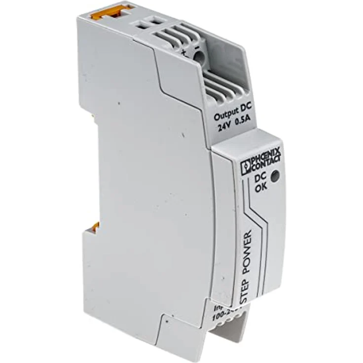 PHOENIX CONTACT STEP-PS/1AC/24DC/0.5 Primär Getaktete STEP POWER Stromversorgung zur Tragschienenmontage, 1-phasig Eingang, 24 V DC / 0,5 A Ausgang – Bild 2