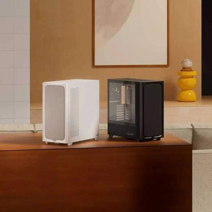 TRYX FLOVA F50 ATX Midi-Tower PC-Gehäuse Schwarz, High-Airflow Silent Gaming Case für 420 mm GPUs, 360 mm Radiator, USB-C 3.2, Hartglas-Seitenteil, optimiertes Kühlungssystem – Bild 2