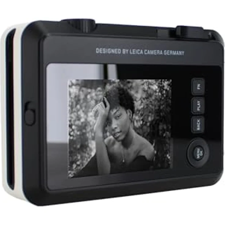 Leica Sofort 2 Sofortbildkamera mit LCD-Display, 2 Auslösern, 10 Objektiveffekten und Unterstützung der Leica FOTOS App (Weiß) – Bild 4