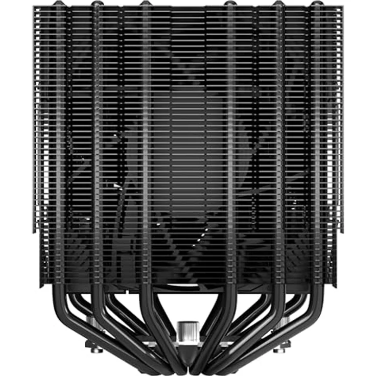 Hiditec C20 Pro, CPU-Lüfter mit 120 mm, FDB-Lager und Twin-Tower-Kühlkörper, Schwarz – Bild 10