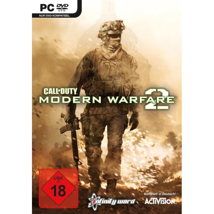 Activision Call of Duty: Modern Warfare 2, PC-Spiel, Shooter, deutsche Version, USK: keine Jugendfreigabe