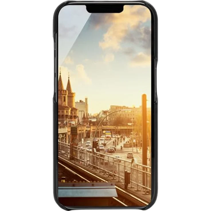 JT Berlin BackCase Kreuzberg Echtleder Schutzhülle für Apple iPhone 16e, Clip-on-Cover mit robuster Hartschale, Wireless Charging (Qi) kompatibel, schwarzes weiches Innenfutter – Bild 2
