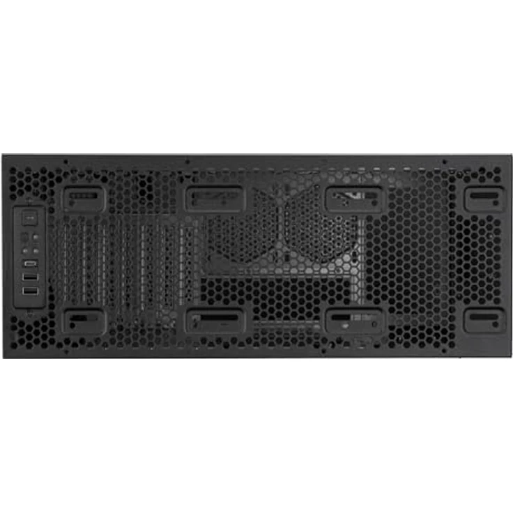 Silverstone Technology RM4A, 4U Rackmount-Servergehäuse mit 360-mm-Radiator-Kompatibilität, 8 PCI-Steckplätzen, USB Type-C – Bild 2